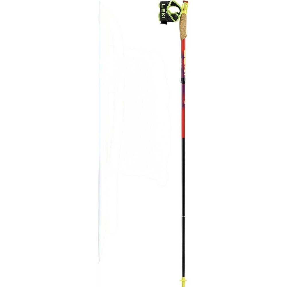 LEKI Ultratrail 120cm Red FX.One Trekking Pole Carbon Foldable Ultralight